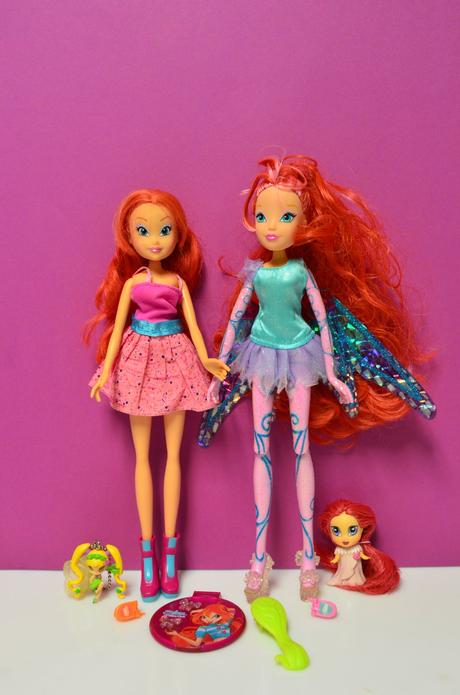 Winx bábiky doplnky, 