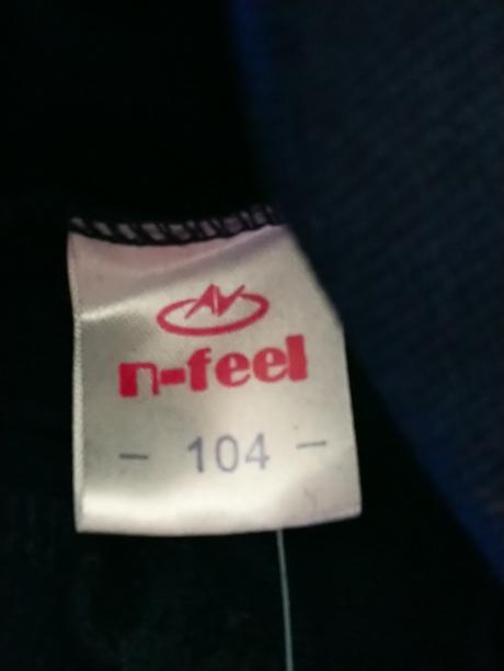 Čierne tepláky music, n-feel, 98-104 cm, 104