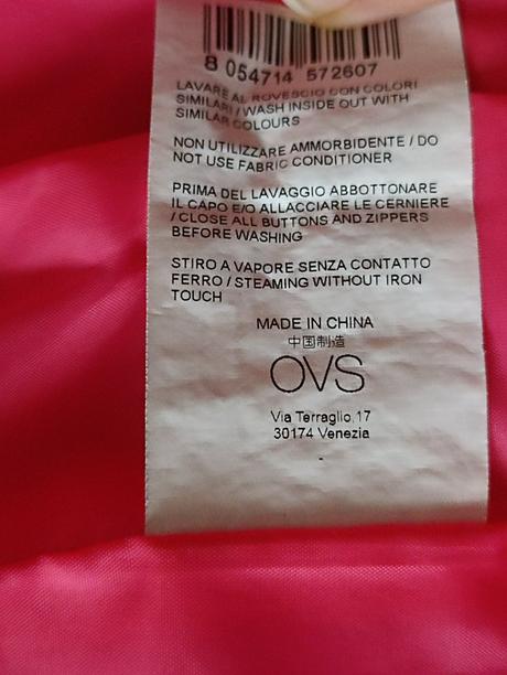Prechodná bunda na jar a jeseň, ovs,128