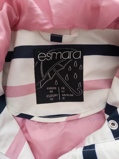 Nový kabát do dažďa, esmara,40