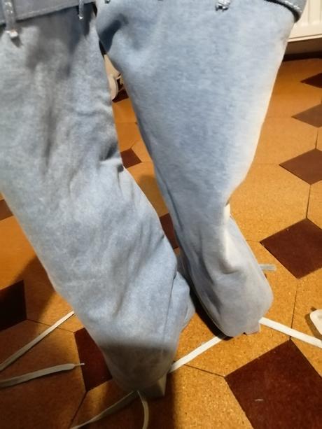 Luxusné riflove prechodné cizmy, 37