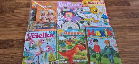 Predam nove detské časopisy,