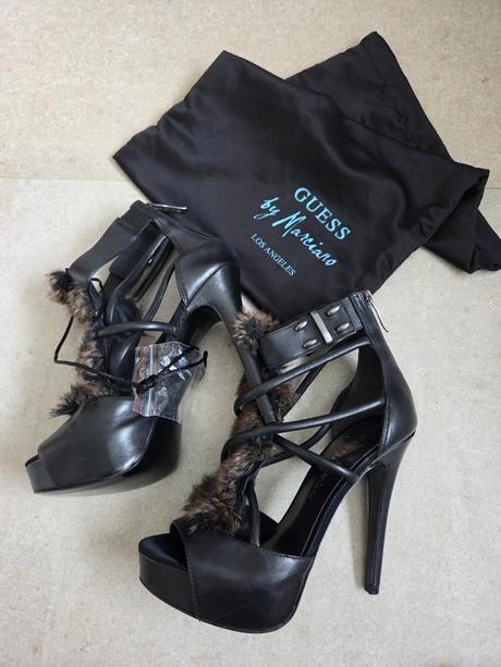 Štýlove sandalky, guess,36