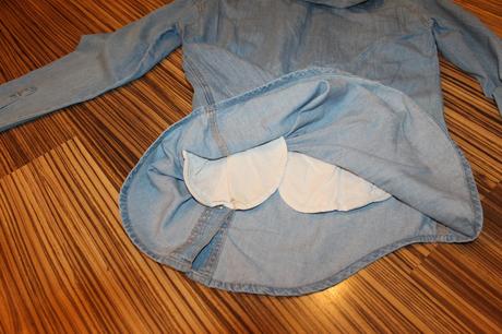Dámska džínsová košeľa h&m v. 36, h&m,36