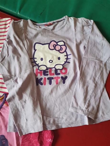 Pyžamove tričká, cena spolu, 128