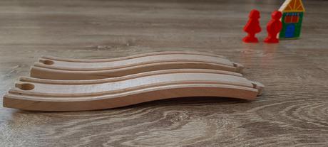 Drevená vláčiková zostava 76 ks, zn.carousel, 