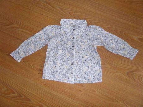 Rifľový overal + blúzka, next,92