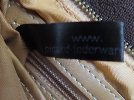 Picard, crossbody kabelka kožená, picard