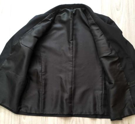 Čierne klasické sako, v. 46/xl max. 2xl, xxl