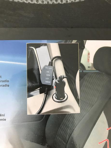 Vyhrievaný poťah do auta, 