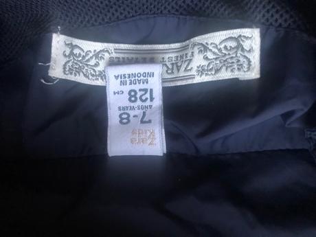 Dievčenská vetrovka, zara,128