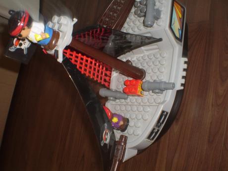 Detská pirátska loď - abrick stavebnica, 