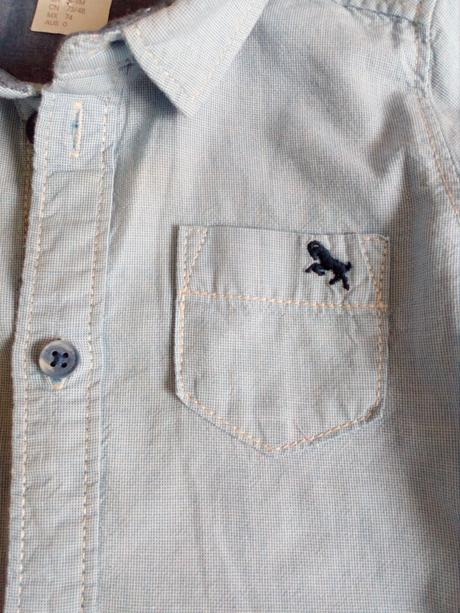 Košeľa h&m v. 74, h&m,74