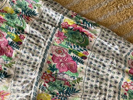 Farebné maxi šaty, h&m,128