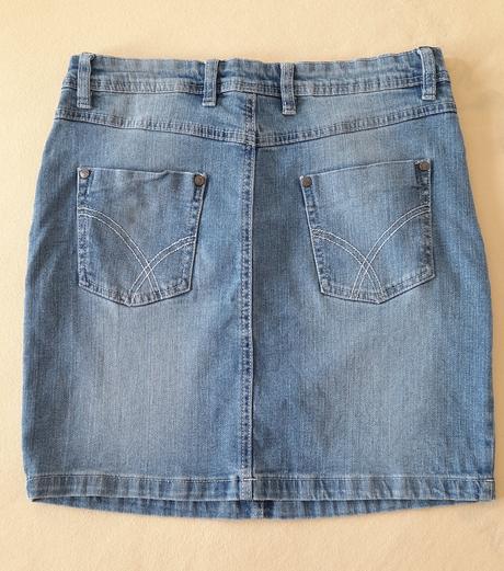 Riflová sukňa, esmara,40