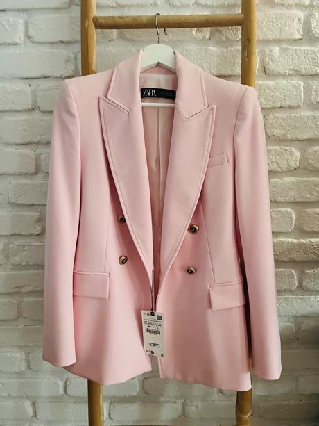 Ružové sako zara, zara,xs