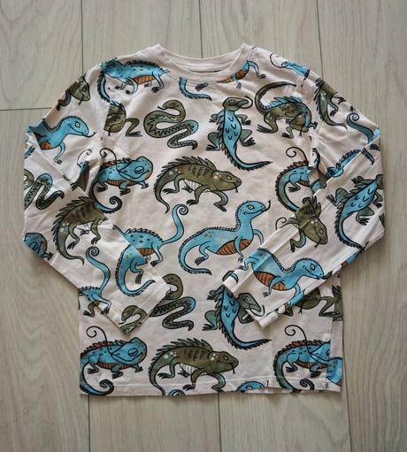 Tričko s dlhým rukávom, h&m,140