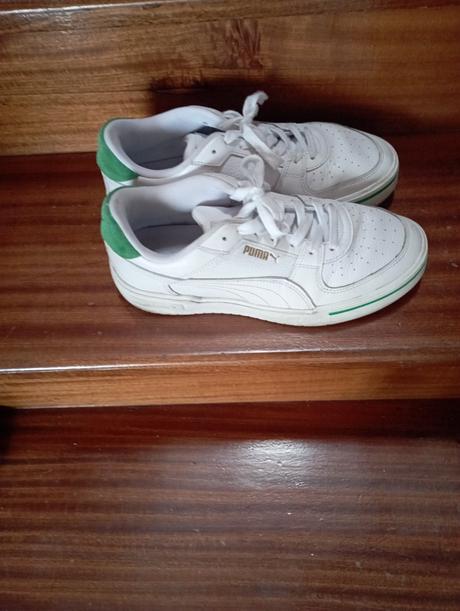 Znackove tenisky z pravej koze,zn. puma, puma,42