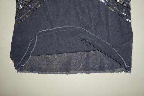 42/44 elasticky top s flitrami, xl/xxl, xl