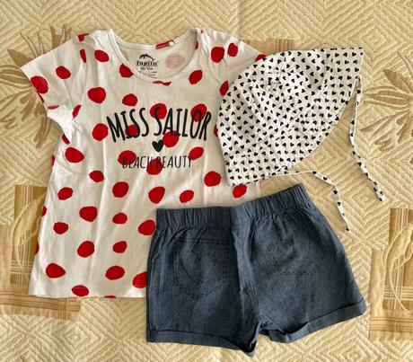 Letný komplet lupilu 98/104, lupilu,98