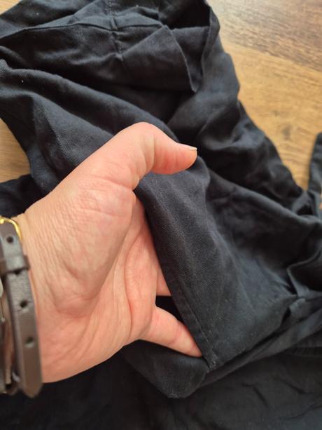 Čierne viskózove kraťasy promod, promod,44