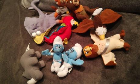 Hračky plyšové (retro) mc donald,