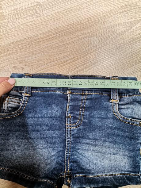 Dievčenské riflove kratase, f&f,86