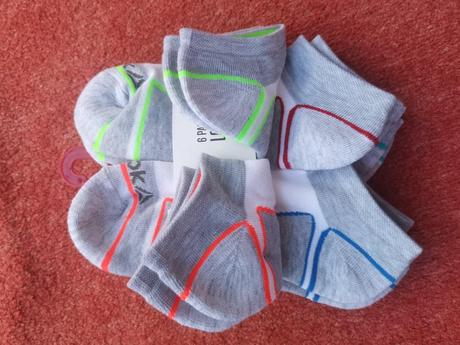 Reebok ponožky 6ks veľkosť 36-42, reebok,36 - 42