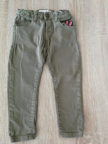 Štýlové nohavice, zara,104