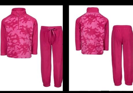 Dvojdielny flísový set mikina a tepláky, skogstad,116