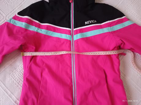 Dievcenska lyziarska bunda nevica 134-140, 134