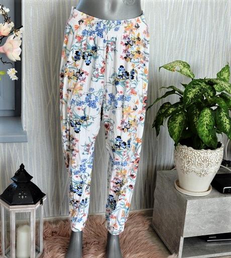 Kvetované 7/8 noahavice-uni veľkosť, bonprix