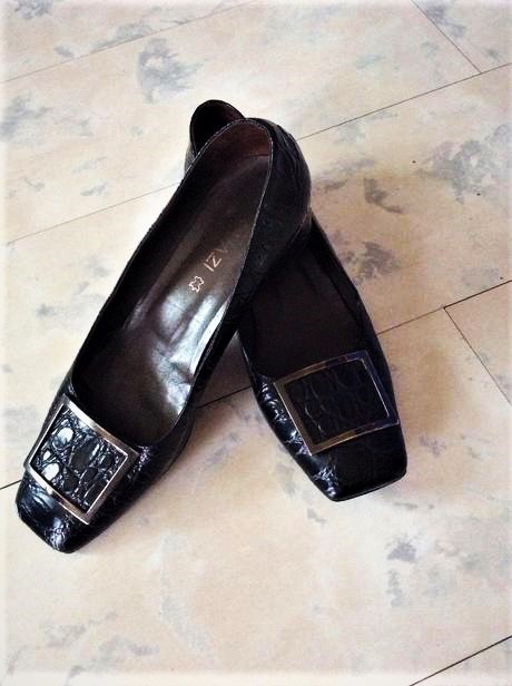 Kožené nízke lodičky, 40