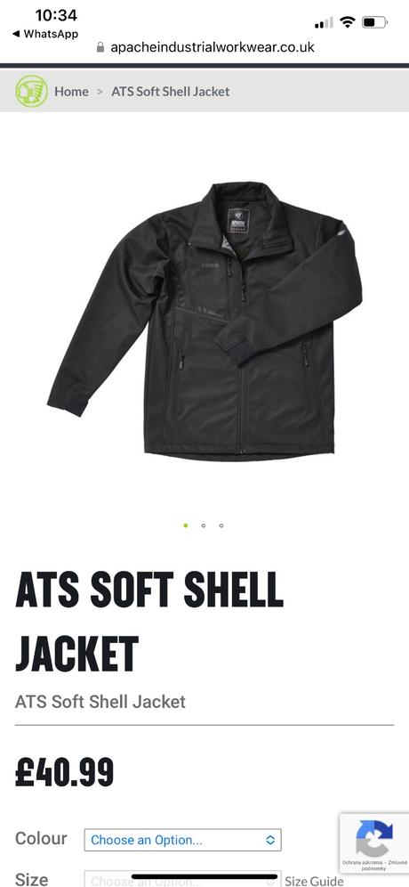 Panska soft shell bunda, l