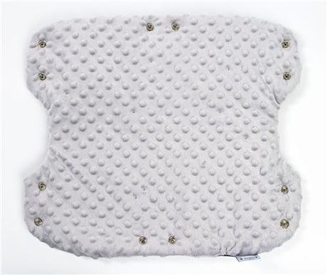 Sensillo rukávnik na kočík z minky 40x45 čierna, caretero