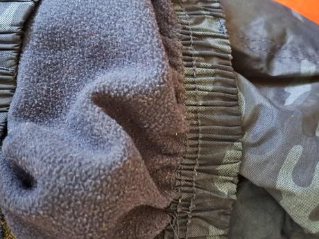 Šuštiakové nohavice zateplené flísom, 146