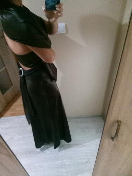 Čokoladovo hnedé šaty, 40