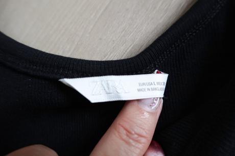 Mäkký poddajný top zara, zara,l