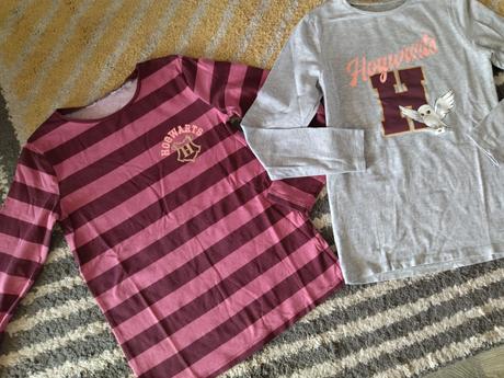 Pásikavé tričko hogwarts hp, 140