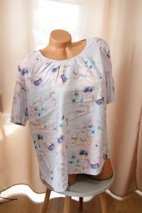 Kvietkovaná blúzka xxl, xxl