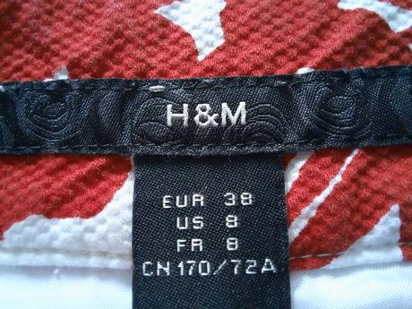 Letná sukňa s podšívkou, h&m,m