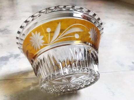 Sklenená misa bohemia, 