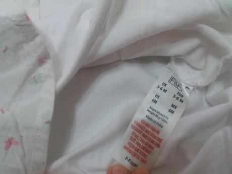 Šatky s bodynkami, f&f,68