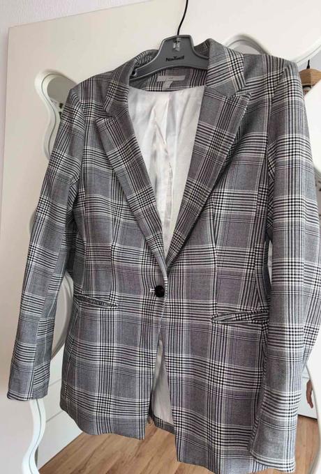Kárované sako h&m 36, h&m,36 / s