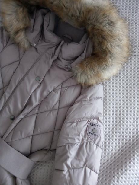 Dámska teplá bunda, amisu,36