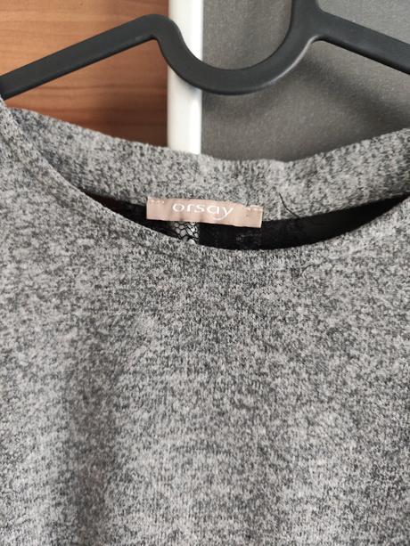 Šaty s efektnou čipkou, orsay,38