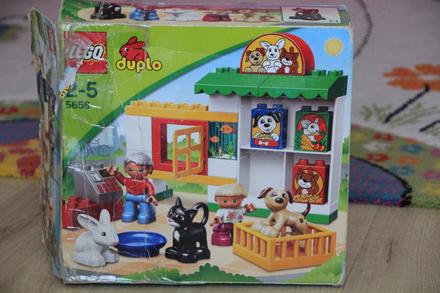 Lego duplo pet shop,