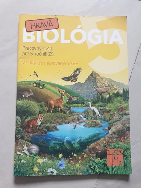 Biologia, slov . jazyk , literatura pre 5 ročnik,