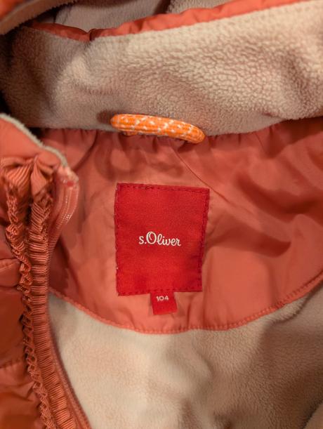 Bunda s.oliver 104 ruzova, s.oliver,104