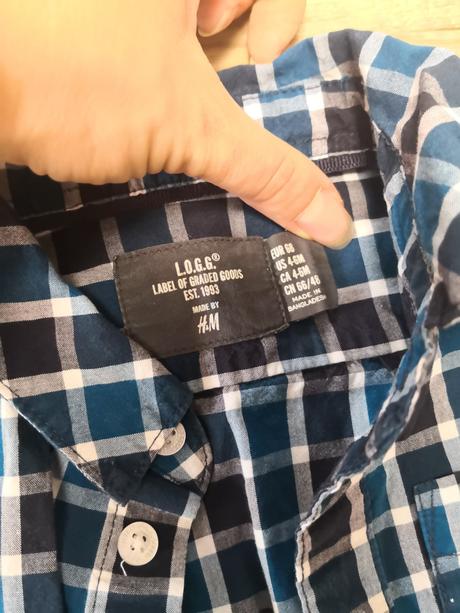 Košeľa pre chlapčeka h&m 68, h&m,68